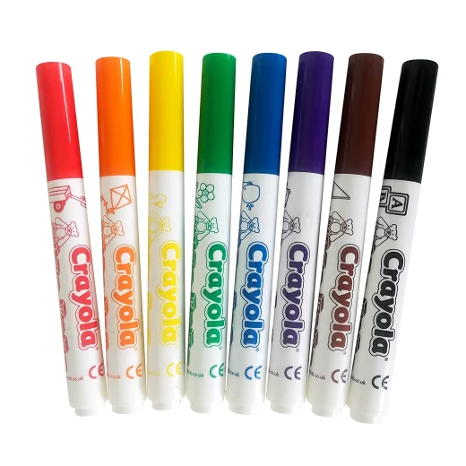 Crayola Beginnings - First Markers (8 Pack)