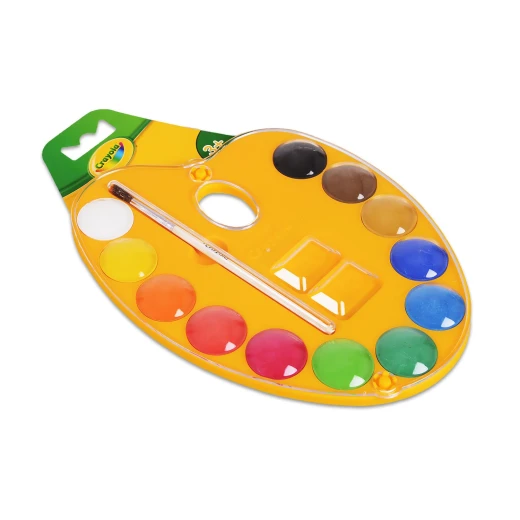 Crayola 12 Watercolor Paint Palette