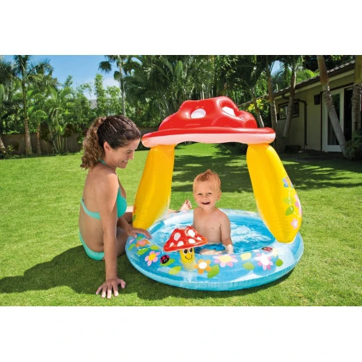 Intex Mushroom Shade Baby Pool 102cm x 89cm