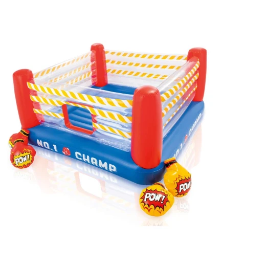 Intex - Jump-o-Lene™ Boxing Ring Bouncer Ages 5-7 , 2.26 m x 2.26 m x 1.1 m