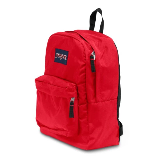 Jansport Superbreak Backpack, Red Tape