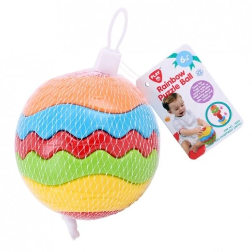 PlayGo Rainbow Folding Plastic Ball