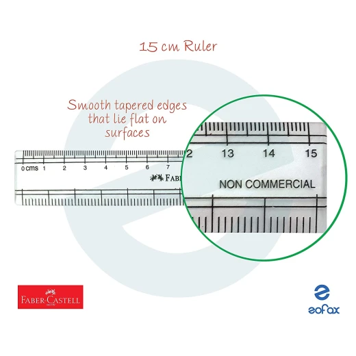 Faber Castell | Plastic Ruler | 30 cm