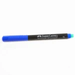 Faber- Castell OHP Marker Permanent F, Blue Color, 10 Pieces