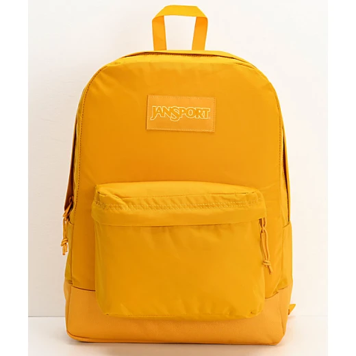 JanSport Superbreak Mono English Mustard Backpack