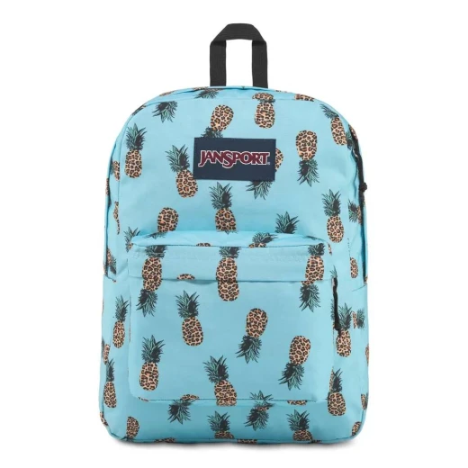 JanSport SuperBreak Backpack - Leopard Pineapples