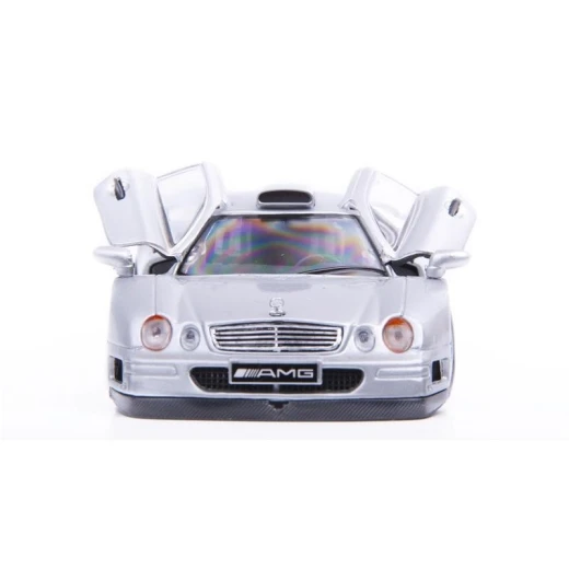 Maisto Mercedes-Benz Hard Top, Silver, 1/26 Scale Diecast Model Toy Car, Assorted