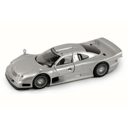 Maisto Mercedes-Benz Hard Top, Silver, 1/26 Scale Diecast Model Toy Car, Assorted