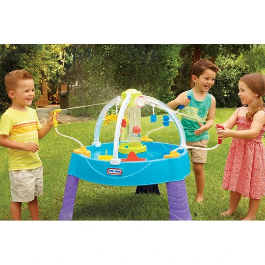 Little Tikes Fun Zone Battle Splash Water Table and Game for Kids