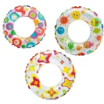 Intex - 61 cm Lively Print Swim Ring, Assortment