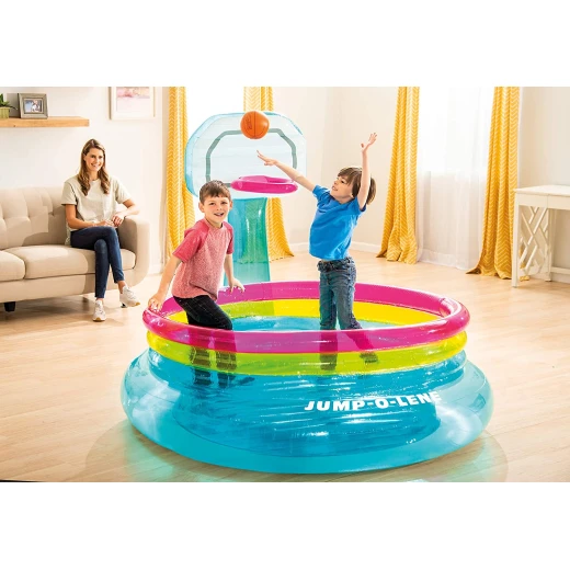 Intex Jump-O-Lene Shoot'N Bounce Baket Ball