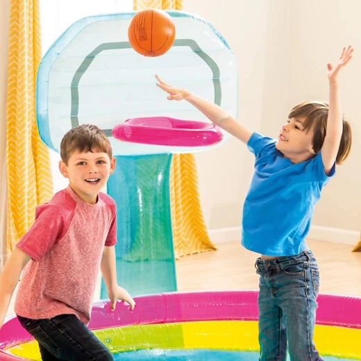 Intex Jump-O-Lene Shoot'N Bounce Baket Ball