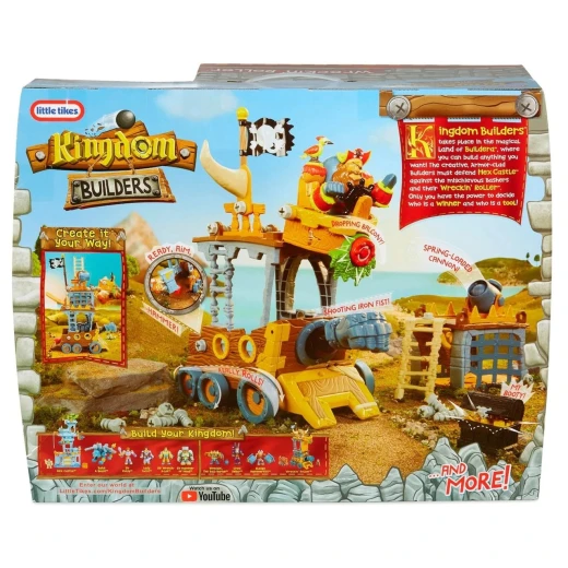 Little Tikes Kingdom Builders Wreckin' Roller Playset