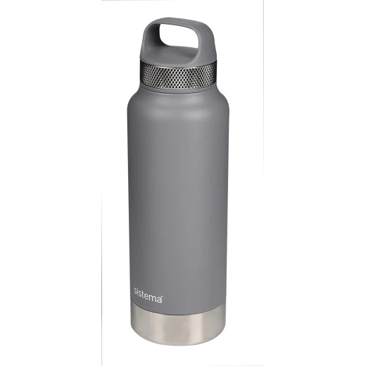 Sistema 1 Liter Stainless Steel - Grey