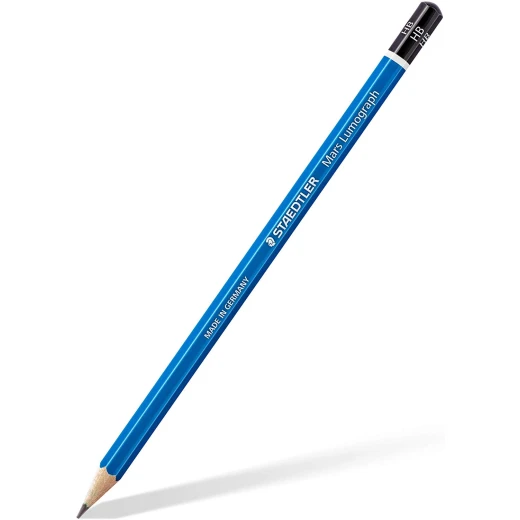 Staedtler Mars Lumograph - Fine Point Pencils Pack of 12