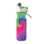 O2COOl Elite Mist ‘N Sip® – Tie Dye Green, 590 ml