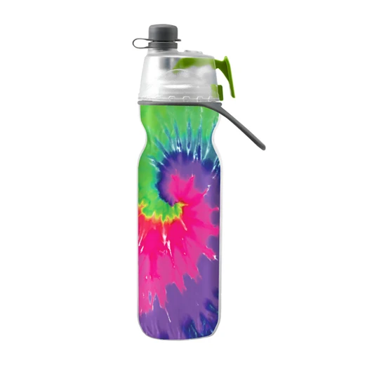 O2COOl Elite Mist ‘N Sip® – Tie Dye Green, 590 ml