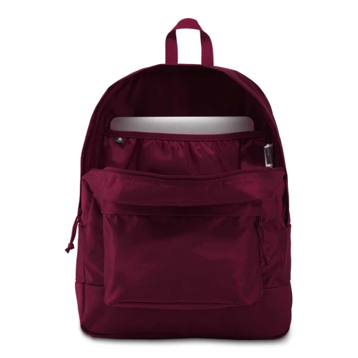 JanSport Mono Superbreak Backpack, Russet Red