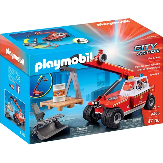 Playmobil Fire Crane For Children '