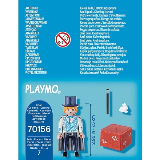 Playmobil Magician 7 Pcs For Children '