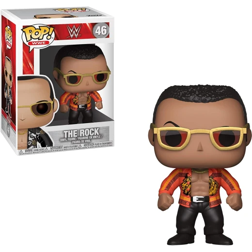 Funko Pocket Pop! Keychain-POP Keychain: WWE - The Rock (Exc)