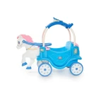 Little Tikes Princess Horse and Carriage Kids Ride On Play Toy Frosty Blue New