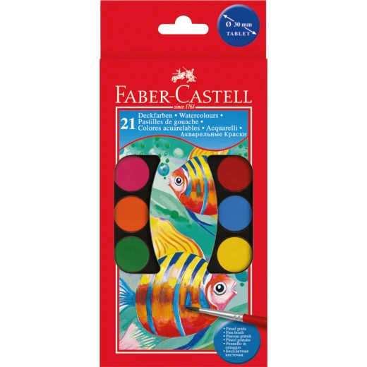 Faber Castell -Watercolors Paint box of 21 colors