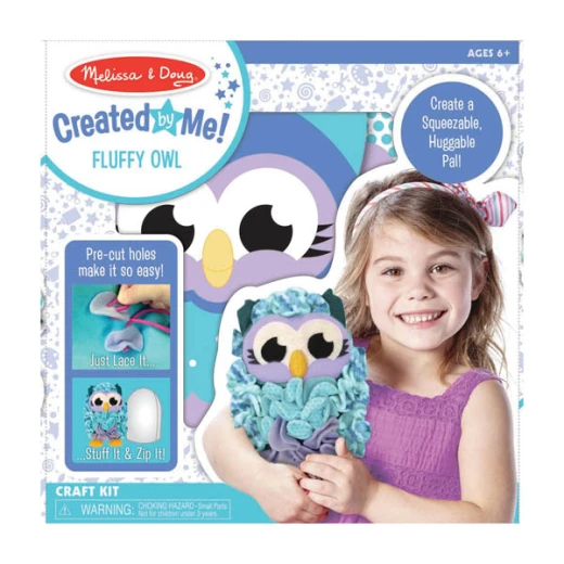 Melissa & Doug Created by Me! Fluffy Owl