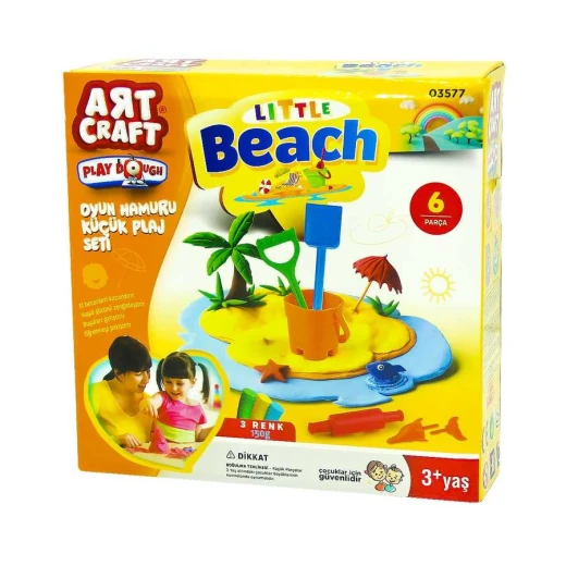 Art Craft Beach Set Play Dough 150 gr