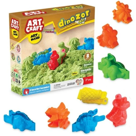 Art Craft Dinosaurs Modeling Play Sand Set