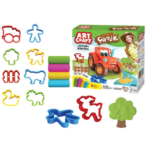 Art Craft Farm Dough Set