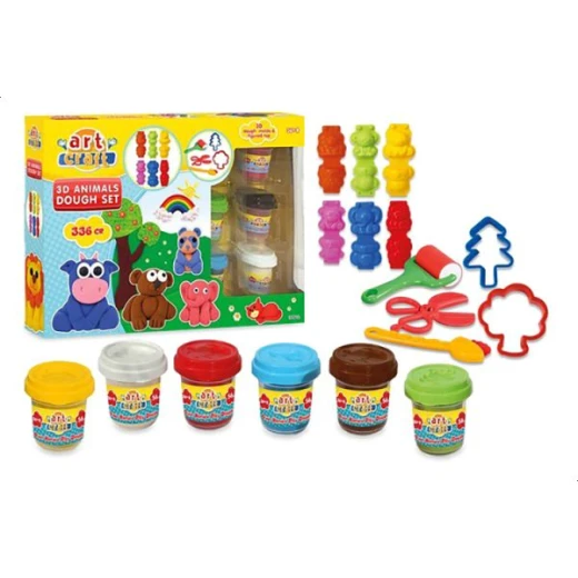 Art Craft 3D Animals Dough Set