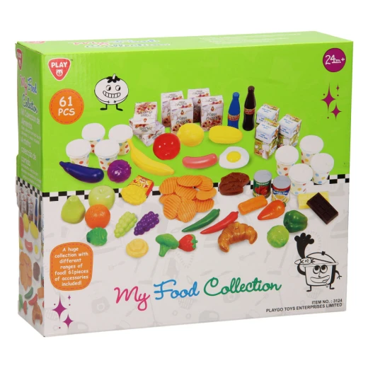 PlayGo My Food Collection, 61 pcs