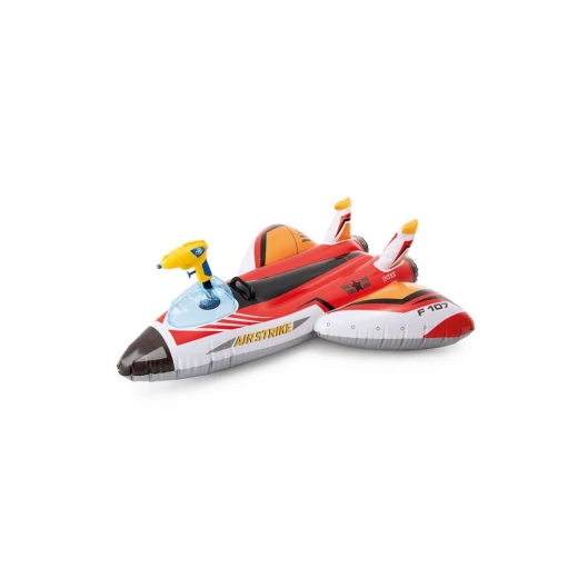 Intex Inflatable Vehicle Airplane Junior 1 Pack 117 Cm, Assorted Color