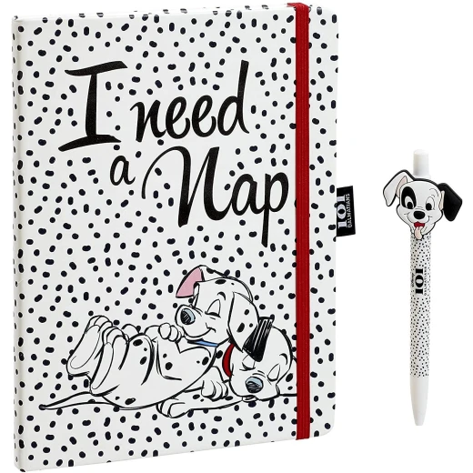 Funko Dalmatians: Notebook & Pen: I Need A Nap '