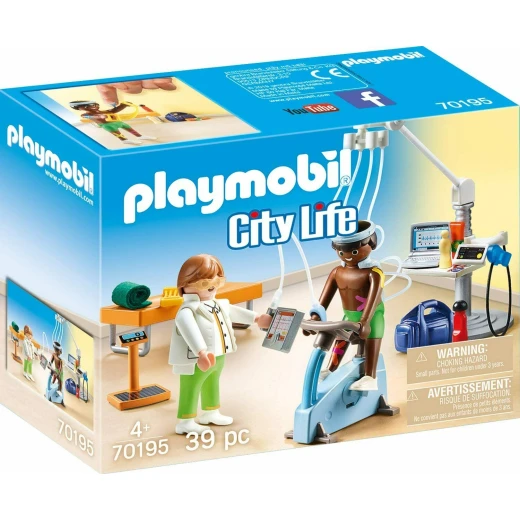 Playmobil City Life Physical Therapist Building Set '