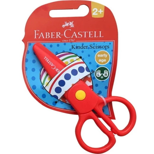 Faber-Castell Kinder Scissor Early Age, Red