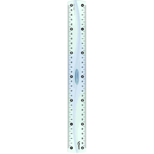 Maped Triple Demethimeter Crystal Ruler 30 cm