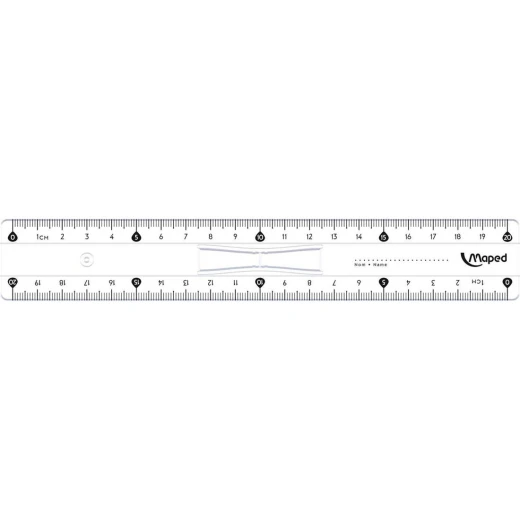 Maped Start Flat Ruler 20 cm