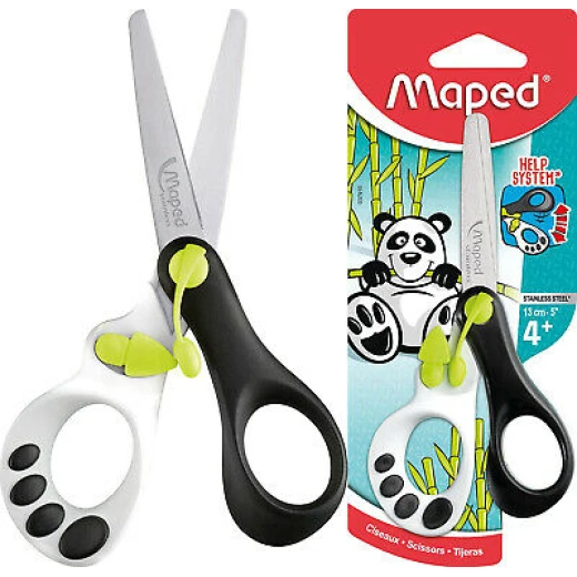 Maped Children's Right Handed Scissors, Green Color