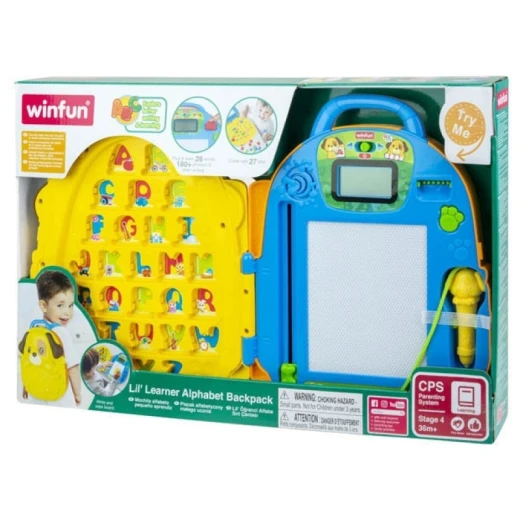 Winfun Learner Alphabet Backpack '