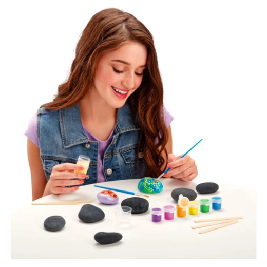 CraZArt Shimmer N Sparkle Inspirational Rock Art Kit '