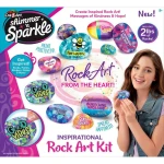 CraZArt Shimmer N Sparkle Inspirational Rock Art Kit '