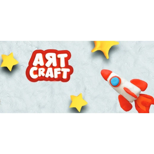 Art Craft Single Dough Pot-Brown 140 Gr