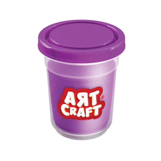 Art Craft Single Dough Pot-Purple 140 Gr