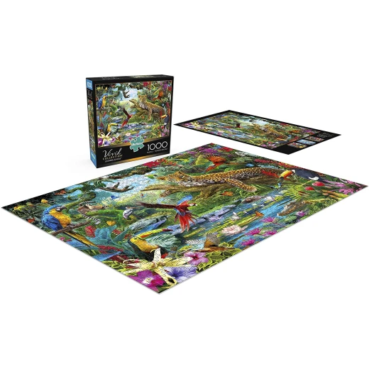 Buffalo Games Leopard Jungle,1000 Piece