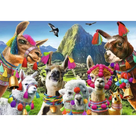 Ravensburger Puzzle Llama, 99 Pieces'