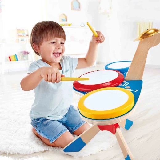 Hape Drum and Cymbal Set