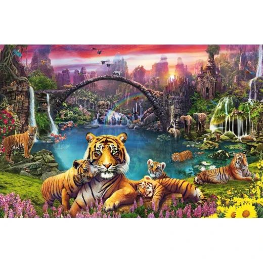 Ravensburger Puzzle Tiger in Paradise, 3000 Pieces'