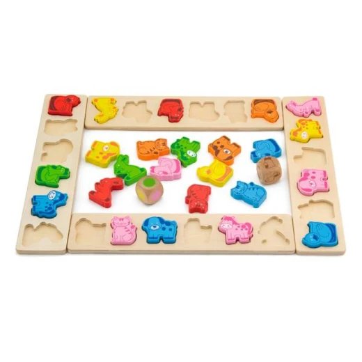 Viga Toys Sorter Game, Animal Carnival Shape '